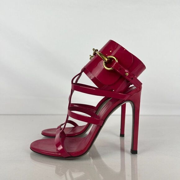 AUTHENTIC Gucci Ursula High Heel Sandle in Blossom, Size 36.5 EU/ 6 US - Picture 11 of 14